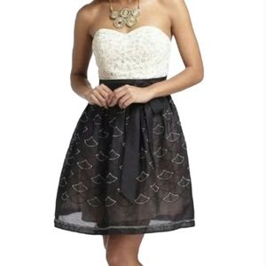 Anthropology Dresses - Meadow Rue Strapless Corset Style Dress - Size 6